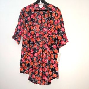 NWT Rose Kimono Cardigan